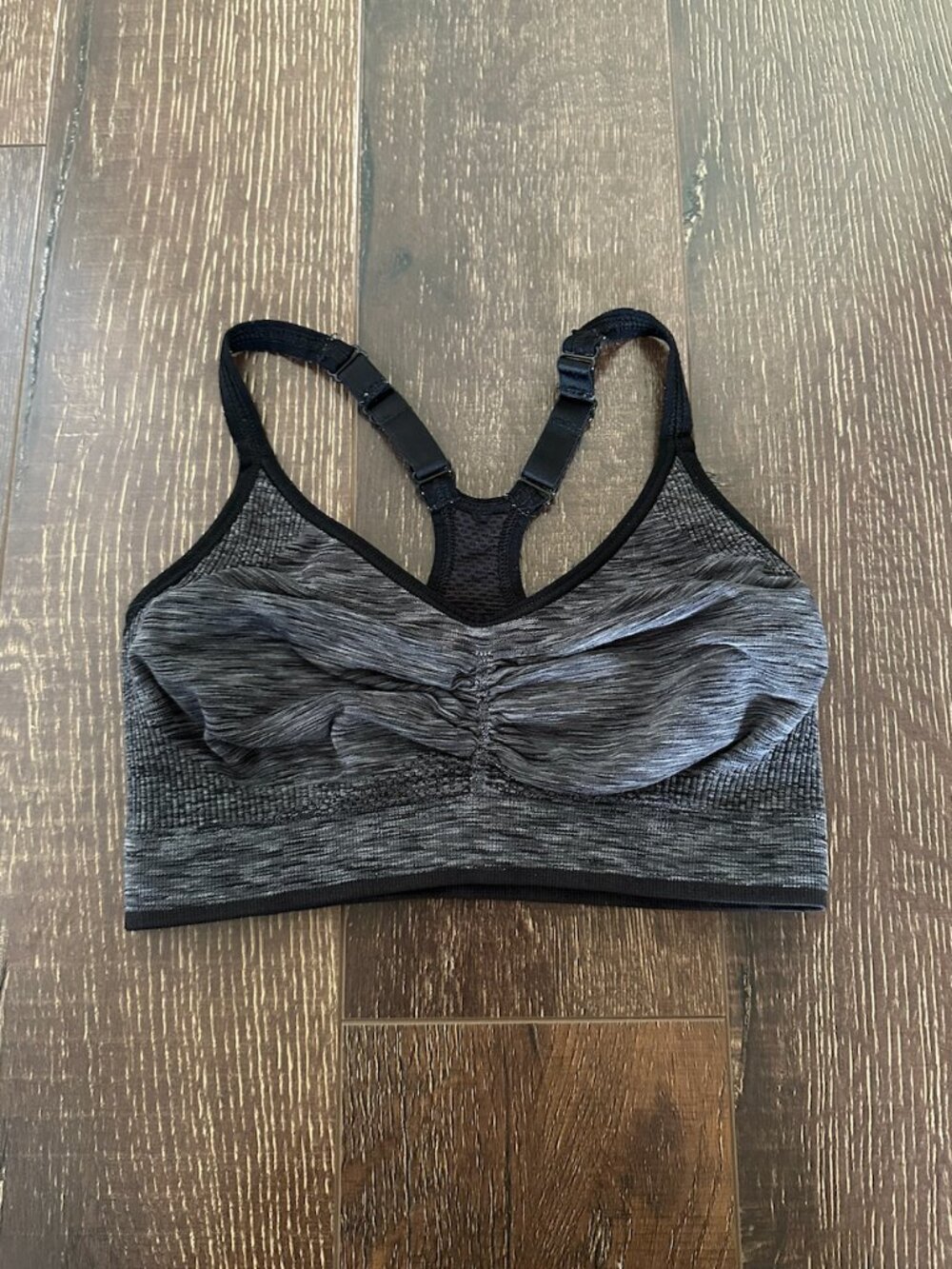 Old Navy Active Black & Gray Sports Bra